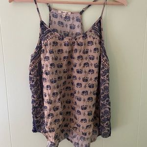 Boho Bleuh Ciel Tank Top